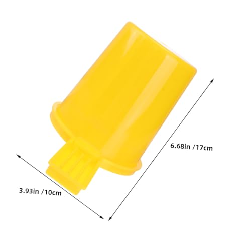 ibasenice 2 Stück Imkerei Werkzeuge Bienenfütterung Trinkschale Tränkespender für Bienenstöcke -Futter Eingangszubringer Bienentrinker Imker Tool Gelb von ibasenice