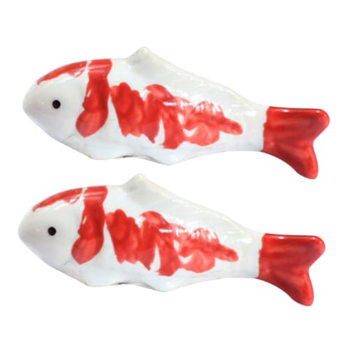ibasenice 2 Stück Keramik Fischfigur Schwimmend Aquarium Dekoration Robustes Stilvolles Fisch Tank Ornament für Unterwasser Landschaft Geeignet für Aquarien Teiche und Schreibtisch Deko ibasenice 2 Stück Keramik Fischfigur Schwimmend Aquarium Dekoration Robustes Stilvolles Fisch Tank Ornament für Unterwasser Landschaft Geeignet für Aquarien Teiche und Schreibtisch Deko von ibasenice