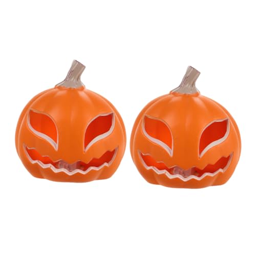 ibasenice 2 Stück LED Halloween Kürbislaterne Groß Hohl Gestaltete Leuchtende Deko für Fenster und Party Langlebige Herbstliche Kürbisbeleuchtung ohne Batterien Stimmungsvolle ibasenice 2 Stück LED Halloween Kürbislaterne Groß Hohl Gestaltete Leuchtende Deko für Fenster und Party Langlebige Herbstliche Kürbisbeleuchtung ohne Batterien Stimmungsvolle von ibasenice