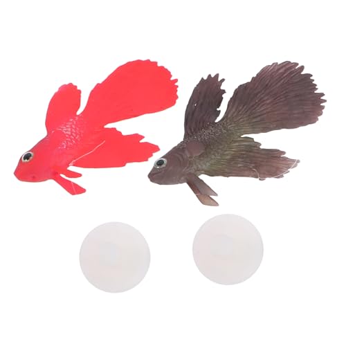 ibasenice 2 Stück Simulierte Künstliche Nachtlicht goldfische Naturnahe Aquarium Dekoration Lebensechte Kunststofffische für Teich und Wassersäule ibasenice 2 Stück Simulierte Künstliche Nachtlicht goldfische Naturnahe Aquarium Dekoration Lebensechte Kunststofffische für Teich und Wassersäule von ibasenice
