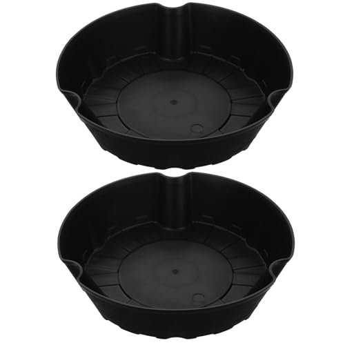 ibasenice 2 Stück Stativ Basistablett Für Den Außenbereich Pflanzentablett Pflanzentablett Blumentopftablett Tabletts Für Pflanzen Tabletts Für Pflanzen Blumentopf Untersetzer von ibasenice