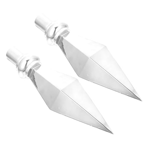 ibasenice 2 Stück Teiliges Fahnenmast Aluminium Silberne Flaggenmastspitze als Ersatz Einfach zu Montierendes Outdoor Ornament für Dekorative Flaggenständer und Veranstaltungsflaggen von ibasenice