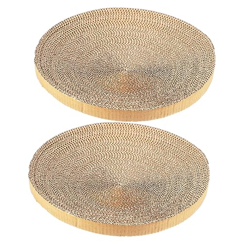 ibasenice 2 Stück Teiliges Katzenkratzbrett Ersatz aus Robustem Wellpappe Interaktives Kratzpad Schutz von Möbeln Strapazierfähiges Katzenspielzeug zur Krallenpflege und Stressabbau ibasenice 2 Stück Teiliges Katzenkratzbrett Ersatz aus Robustem Wellpappe Interaktives Kratzpad Schutz von Möbeln Strapazierfähiges Katzenspielzeug zur Krallenpflege und Stressabbau von ibasenice