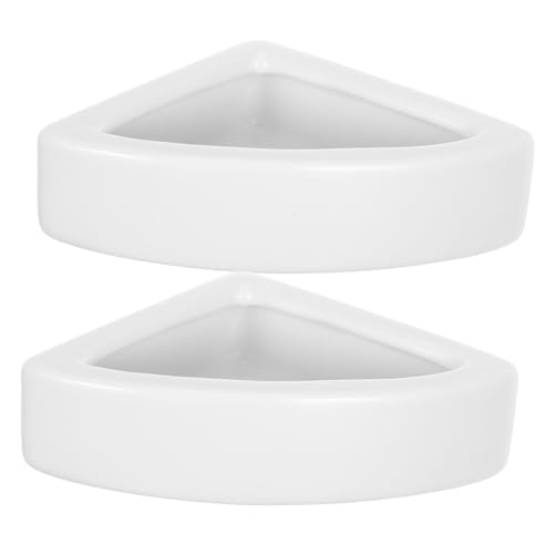 ibasenice 2 Stück Teiliges Reptilien Futternapf Set Dickwandige rutschfeste Schale mit Flacher Basis Mittlere Dreieckige Form Leichter für Kleine Echsen und Terrarientiere ibasenice 2 Stück Teiliges Reptilien Futternapf Set Dickwandige rutschfeste Schale mit Flacher Basis Mittlere Dreieckige Form Leichter für Kleine Echsen und Terrarientiere von ibasenice