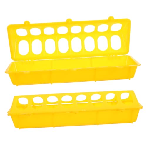 ibasenice 2 Stück Teiliges Vogel Futtertröge aus Robustem Kunststoff Verschleißfest Leicht zu Reinigen für Tauben Hühner und Kleine Vögel Vielseitig als Futter und Wasserbehälter Geeignet ibasenice 2 Stück Teiliges Vogel Futtertröge aus Robustem Kunststoff Verschleißfest Leicht zu Reinigen für Tauben Hühner und Kleine Vögel Vielseitig als Futter und Wasserbehälter Geeignet von ibasenice