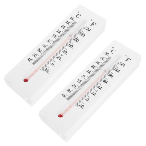ibasenice 2 Stück Thermometer Schlüsselversteck Wandmontage Outdoor Schlüsselbox aus Robustem Kunststoff mit Großem Temperaturbereich für Haus Büro und Garten ibasenice 2 Stück Thermometer Schlüsselversteck Wandmontage Outdoor Schlüsselbox aus Robustem Kunststoff mit Großem Temperaturbereich für Haus Büro und Garten von ibasenice