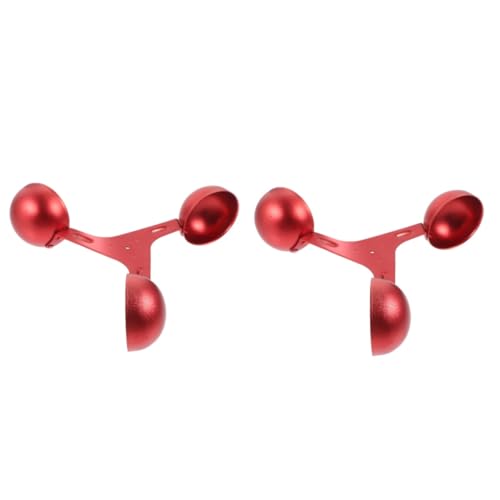 ibasenice 2 Stück Windgeschwindigkeitsmesser Anemometer Sensor Aluminiumlegierung für Windmessung Gewächshäusern Wetterstationen und Schifffahrt Einfache Installation Rot Durchmesser ibasenice 2 Stück Windgeschwindigkeitsmesser Anemometer Sensor Aluminiumlegierung für Windmessung Gewächshäusern Wetterstationen und Schifffahrt Einfache Installation Rot Durchmesser von ibasenice
