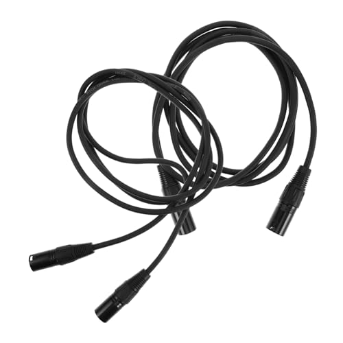 ibasenice 2 Stück Xlr Mikrofonkabel Männlich zu Männlich Ausgewogenes Audiokabel für Studioaufnahme Live Performance Robuste Konstruktion Stabile Übertragung für Mixer und Lautsprecher ibasenice 2 Stück Xlr Mikrofonkabel Männlich zu Männlich Ausgewogenes Audiokabel für Studioaufnahme Live Performance Robuste Konstruktion Stabile Übertragung für Mixer und Lautsprecher von ibasenice