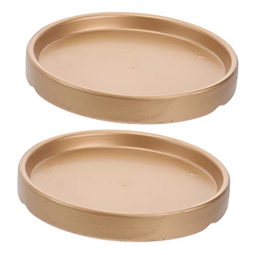 ibasenice 2 Stücke Blumentopf Tablett Untersetzer für Blumentöpfe Tablett für Pflanzentöpfe Pflanzenschale tropfschale für Pflanzen Blumentopfbasis Keramikblumentopf -Untertasse Golden ibasenice 2 Stücke Blumentopf Tablett Untersetzer für Blumentöpfe Tablett für Pflanzentöpfe Pflanzenschale tropfschale für Pflanzen Blumentopfbasis Keramikblumentopf -Untertasse Golden von ibasenice