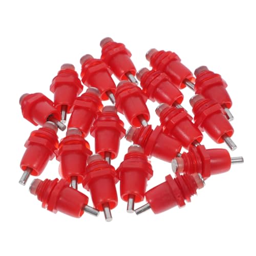 ibasenice 20 Stück Automatische Hühnertränke mit Nippel Beheizbare Wassertränke für Hühner Enten und Geflügel Flexible Installation für Verschiedene Vogelarten ibasenice 20 Stück Automatische Hühnertränke mit Nippel Beheizbare Wassertränke für Hühner Enten und Geflügel Flexible Installation für Verschiedene Vogelarten von ibasenice