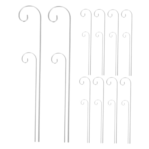 ibasenice 20 Stück Teiliges Pflanzenschilder haken aus Metall Wetterfeste Gartenmarkierer mit Elegantem Shepherds Hook Design Vielseitig für Gemüsebeete Blumentöpfe und Balkon Einfache ibasenice 20 Stück Teiliges Pflanzenschilder haken aus Metall Wetterfeste Gartenmarkierer mit Elegantem Shepherds Hook Design Vielseitig für Gemüsebeete Blumentöpfe und Balkon Einfache von ibasenice