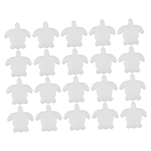 ibasenice 20 Stück Teiliges Süßer Schildkröten Schwamm Ultrasoftes Ölabsorbierendes Filterschwamm für Poolreinigung Schonend zu Fliesen für Spa und Bad von ibasenice