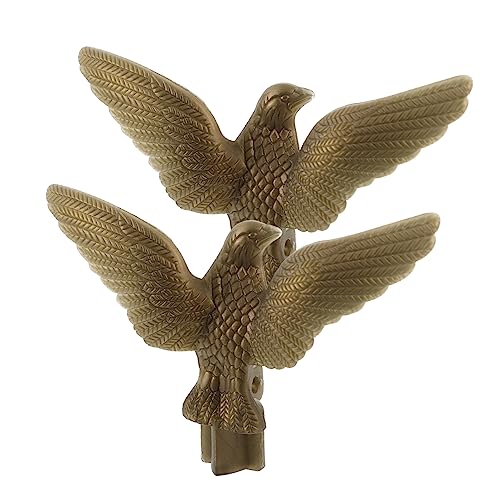 ibasenice 2Stücke Garten Fahnenmast Topper Eagle Kopf Dekoration Fahnenmast Ornament für Langlebige Nutzung und Stilvolle Gestaltung von ibasenice