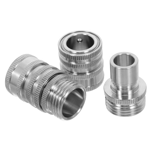 ibasenice 2paare Schnellkupplung Aus Edelstahl Schlauchverbinder Ohne Leckage Für Hochdruckreiniger Gartenschlauch-Adapter Für Einfache Installation Und Vielseitige Anwendung in Garten Und a ibasenice 2paare Schnellkupplung Aus Edelstahl Schlauchverbinder Ohne Leckage Für Hochdruckreiniger Gartenschlauch-Adapter Für Einfache Installation Und Vielseitige Anwendung in Garten Und a von ibasenice