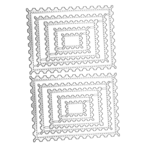 ibasenice 2sätze Metall Stanzset Für Valentinstags Und Geburtstagsdekorationen Handgefertigte Stempel Und Keksstempel Für Kartenmachen Und Scrapbooking Mit Verschiedenen Und Präzisen von ibasenice