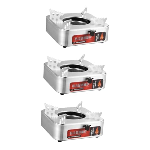 ibasenice 3 Stück Aluminiumlegierung Feinofen Kochen Im Freien Alkohol Camping Kochgeschirr Mini Campingkocher Praktischer Herd Aluminiumlegierung Heizofen Silber ibasenice 3 Stück Aluminiumlegierung Feinofen Kochen Im Freien Alkohol Camping Kochgeschirr Mini Campingkocher Praktischer Herd Aluminiumlegierung Heizofen Silber von ibasenice