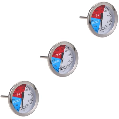 ibasenice 3 Stück Bbq Grill Thermometer Präzises Küchenthermometer für Ofen und Grill für Smoker und Bbq Veranstaltungen Temperaturmessung für Verschiedene Fleischsorten ibasenice 3 Stück Bbq Grill Thermometer Präzises Küchenthermometer für Ofen und Grill für Smoker und Bbq Veranstaltungen Temperaturmessung für Verschiedene Fleischsorten von ibasenice