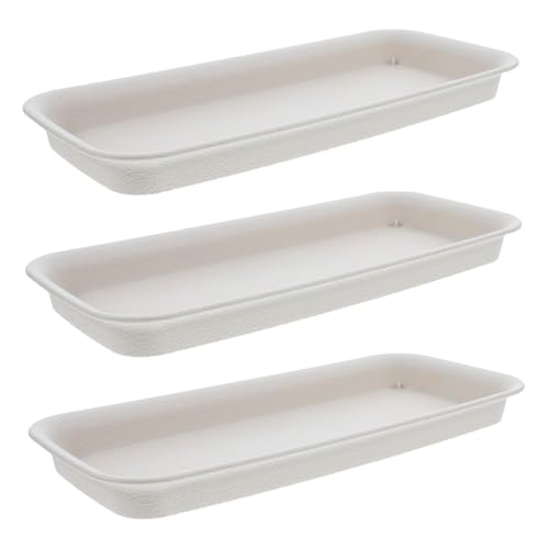 ibasenice 3 Stück Blumentopf Tablett Wasserschalen Für Zimmerpflanzen Garten Tablett Tabletts Für Blumentöpfe Untersetzer Aus Kunststoff Tropfschale Für Blumentöpfe Pflanzenschalen Pp Beige ibasenice 3 Stück Blumentopf Tablett Wasserschalen Für Zimmerpflanzen Garten Tablett Tabletts Für Blumentöpfe Untersetzer Aus Kunststoff Tropfschale Für Blumentöpfe Pflanzenschalen Pp Beige von ibasenice