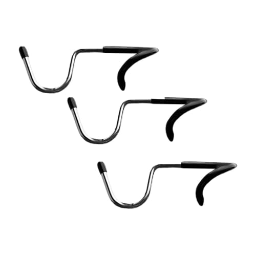 ibasenice 3 Stück Teiliges Outdoor Lampenhalter aus Vielseitige Haken für Camping und Zeltstangen Robust Installieren mit Rutschfestem Gummischutz Tragfähig und Kratzfest von ibasenice