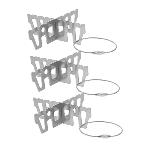 ibasenice 3stücke Edelstahl Herdständer Tragbar Für Camping Wandern Picknick Mit Faltbarem Design Und Optimierter Luftzirkulation Für Verschiedene Kochszenarien Im Freien ibasenice 3stücke Edelstahl Herdständer Tragbar Für Camping Wandern Picknick Mit Faltbarem Design Und Optimierter Luftzirkulation Für Verschiedene Kochszenarien Im Freien von ibasenice