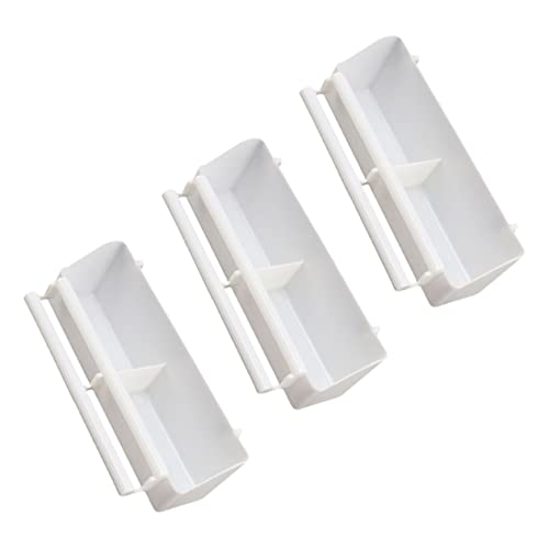 ibasenice 3 Stück Vogelfutterspender Aus Kunststoff Futter Und Trinkschalen Für Vogelkäfige rutschfest Leicht Zu Reinigen Für Papageien Wellensittiche Und Andere Vögel ibasenice 3 Stück Vogelfutterspender Aus Kunststoff Futter Und Trinkschalen Für Vogelkäfige rutschfest Leicht Zu Reinigen Für Papageien Wellensittiche Und Andere Vögel von ibasenice