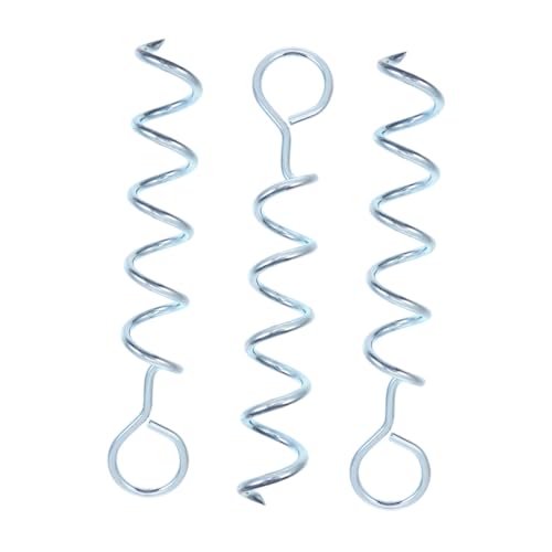 ibasenice 3 Stück Zeltheringe Robustem Wiederverwendbare Camping Heringe für Zelt Markise und Pavillon Geeignet für Gras und Harte Böden Outdoor Zubehör von ibasenice