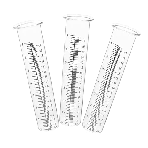 ibasenice 3 Teiliger Deck Regenmesser Genauer Regenmesser Für Den Außenbereich Große Zahlen Regenwasserzähler Klare Klare Garten ibasenice 3 Teiliger Deck Regenmesser Genauer Regenmesser Für Den Außenbereich Große Zahlen Regenwasserzähler Klare Klare Garten von ibasenice