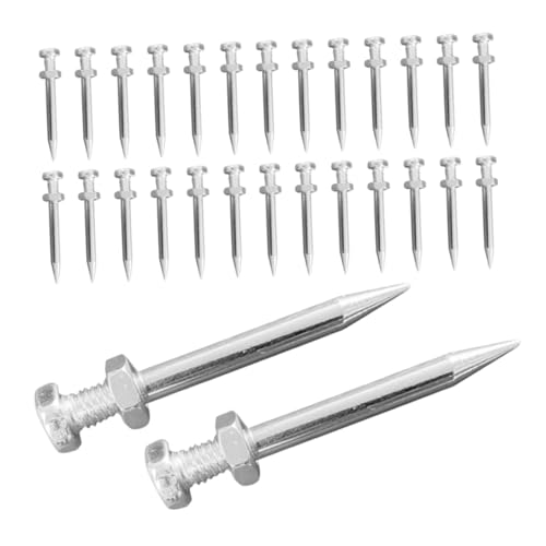 ibasenice 30 Stück Rasenbelüfter Schuhe mit Metallspikes Rasenlüfter Zubehör Langlebige und Robuste Gartenschuhe für Effektive Rasenbelüftung und Bodenpflege Spikes ibasenice 30 Stück Rasenbelüfter Schuhe mit Metallspikes Rasenlüfter Zubehör Langlebige und Robuste Gartenschuhe für Effektive Rasenbelüftung und Bodenpflege Spikes von ibasenice