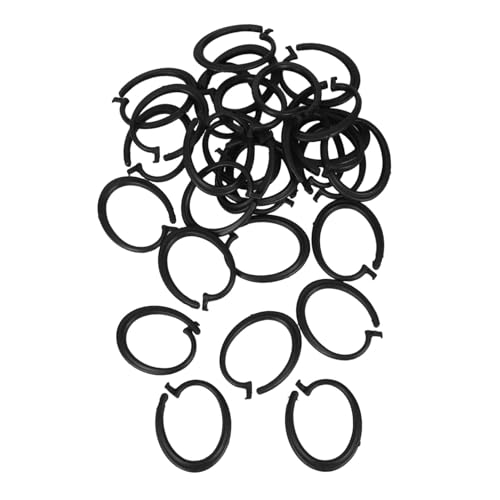 ibasenice 30stücke Teilige Outdoor-vorhanghaken Aus Kunststoff C-förmige Haken Für Zelte Wetterbeständige Sonnenschutznetz-Clips Für Camping Und Strand von ibasenice