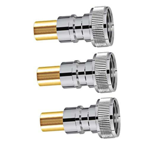 ibasenice 3Stücke Waschmaschinen Wasseranschluss Adapter Automatische Wasserabschaltung Leckagefrei für Waschmaschinen und Garten Gewindeadapter ibasenice 3Stücke Waschmaschinen Wasseranschluss Adapter Automatische Wasserabschaltung Leckagefrei für Waschmaschinen und Garten Gewindeadapter von ibasenice