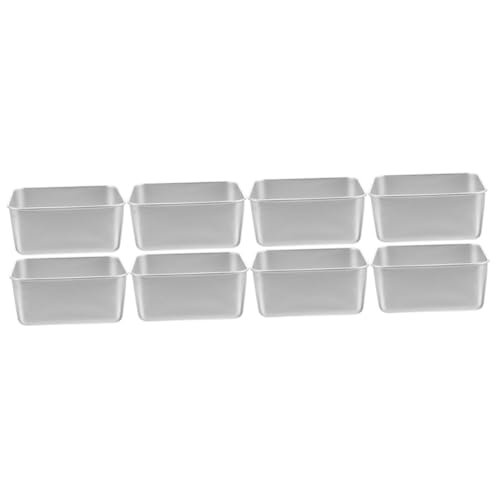 ibasenice 4 Sätze Camping Schalen Outdoor Lunch Box Rechteckige Suppenschalen Leicht Und Stapelbar Material Für Picknick Und Camping Praktische Servierschalen 2 Stück * 4 von ibasenice