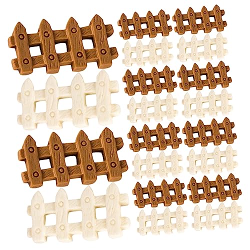 ibasenice 4 Sätze Teiliges Mini Zaun Dekorationen Hochwertigem Harz Für DIY Bastelprojekte Und Waschbar Für Spielzeughäuser Und Kreative Designs 30 Stück * 4 ibasenice 4 Sätze Teiliges Mini Zaun Dekorationen Hochwertigem Harz Für DIY Bastelprojekte Und Waschbar Für Spielzeughäuser Und Kreative Designs 30 Stück * 4 von ibasenice