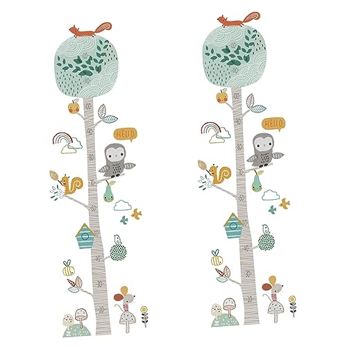 ibasenice 4stücke Teiliges Wandtattoo Mit Waldtieren Farbige Höhenmessung Für Kinderzimmer Cartoon-sticker Zur Wanddekoration Für Junge Mädchen Und Vorschulen Einfach Anzubringen Und ibasenice 4stücke Teiliges Wandtattoo Mit Waldtieren Farbige Höhenmessung Für Kinderzimmer Cartoon-sticker Zur Wanddekoration Für Junge Mädchen Und Vorschulen Einfach Anzubringen Und von ibasenice
