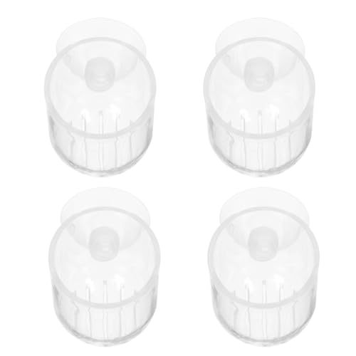 ibasenice 4 Stück Acryl Futterbecher mit Saugnapf für Aquarien Robuster Wasserpflanzen Blutwurmnäpfe Vielseitiger Fisch Garnelenfutterspender Einfach zu Befestigen und Langlebig ibasenice 4 Stück Acryl Futterbecher mit Saugnapf für Aquarien Robuster Wasserpflanzen Blutwurmnäpfe Vielseitiger Fisch Garnelenfutterspender Einfach zu Befestigen und Langlebig von ibasenice