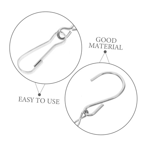 ibasenice 4 Stück Hängende Blumenkorbketten Silber Metall mit Haken Schwere Tragfähig Vielseitig für Pflanzen Blumenampeln Deko Garten und DIY Wandhalterung ibasenice 4 Stück Hängende Blumenkorbketten Silber Metall mit Haken Schwere Tragfähig Vielseitig für Pflanzen Blumenampeln Deko Garten und DIY Wandhalterung von ibasenice