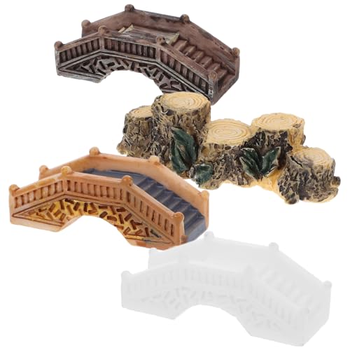 ibasenice 4 Stück Miniatur Archbrücke aus Kunststoff Vintage Stil für Mikrolandschaft DIY Bonsai Garten Dekoration Mini Haus Brückenmodell für Mikrolandschaft und Fotorequisite ibasenice 4 Stück Miniatur Archbrücke aus Kunststoff Vintage Stil für Mikrolandschaft DIY Bonsai Garten Dekoration Mini Haus Brückenmodell für Mikrolandschaft und Fotorequisite von ibasenice