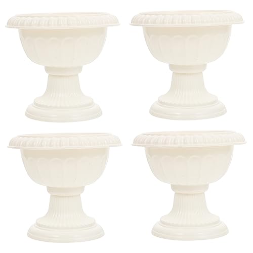 ibasenice 4 Stück Seidenleitungen Hauspflanzentopf Säulenständer Topf Griechische Blumentöpfe Hochzeitsblumen Trompetenvase Urne Blumenvase Urne Zufällige Farbe ibasenice 4 Stück Seidenleitungen Hauspflanzentopf Säulenständer Topf Griechische Blumentöpfe Hochzeitsblumen Trompetenvase Urne Blumenvase Urne Zufällige Farbe von ibasenice