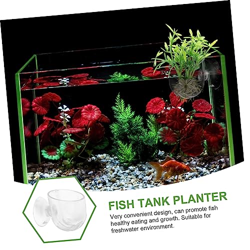 ibasenice 4 Stück Teiliges Acryl Aquarium Pflanzenhalter Transparente Pflanzenbecher für Wasserpflanzen und Fischfutter Stabiler Halter für Süß und Aquarien Einfach zu Reinigen und ibasenice 4 Stück Teiliges Acryl Aquarium Pflanzenhalter Transparente Pflanzenbecher für Wasserpflanzen und Fischfutter Stabiler Halter für Süß und Aquarien Einfach zu Reinigen und von ibasenice