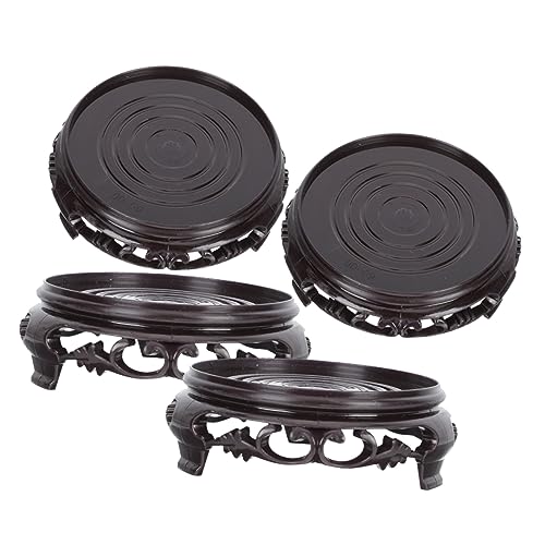 ibasenice 4 Stück Teiliges Bonsai Halter Langlebigem Stabiler Pflanzenständer für Tisch als Display Sockel für Blumentöpfe Vasen Aquarium und Dekorationen Vielseitig Einsetzbar ibasenice 4 Stück Teiliges Bonsai Halter Langlebigem Stabiler Pflanzenständer für Tisch als Display Sockel für Blumentöpfe Vasen Aquarium und Dekorationen Vielseitig Einsetzbar von ibasenice