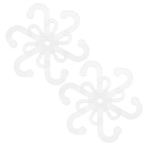 ibasenice 4 Stück Teiliges Pflanzen Stammunterstützungsset Acryl mit Kletterpflanzen Stützringen Wetterfest Transparent für Indoor und Outdoor Hauspflanzen Stabiler Halt für Monstera und von ibasenice