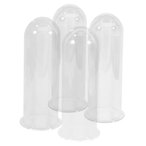 ibasenice 4 Stück Teiliges Reagenzglas für Pflanzen Hydroponik Klare Pflanzentuben aus Robustem Dekorative Terrarienvase für Wohnzimmer Büro Garten und Hochzeit von ibasenice