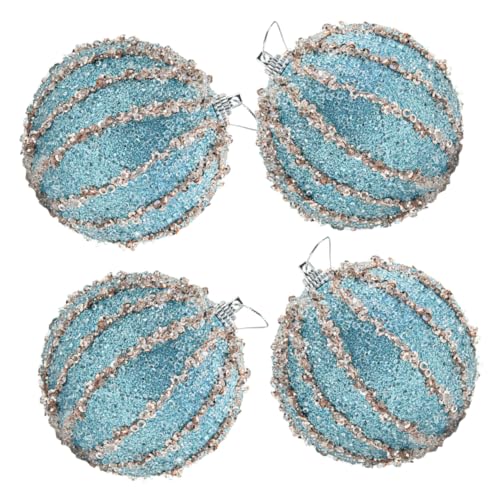 ibasenice 4 Stück Teiliges Weihnachtskugel Bunte Christbaumkugeln aus Robustem Glänzend Glitzernde Weihnachtsbaum Dekoanhänger für Baum Wand Tür Fenster und Kamin ibasenice 4 Stück Teiliges Weihnachtskugel Bunte Christbaumkugeln aus Robustem Glänzend Glitzernde Weihnachtsbaum Dekoanhänger für Baum Wand Tür Fenster und Kamin von ibasenice