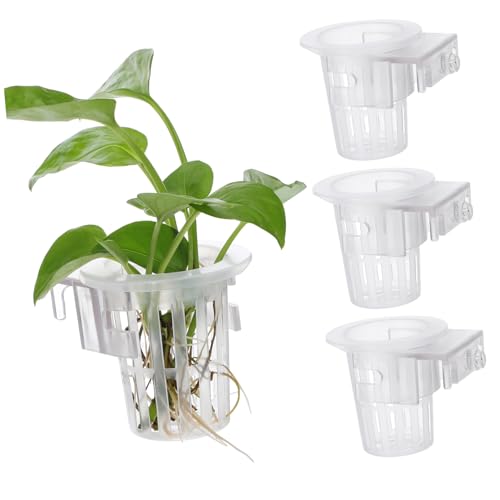 ibasenice 4Stücke Hängende Aquarium Pflanzenhalter aus Wasserpflanzen Topf für Gesundes Wurzelwachstum und Langlebig für Wasserpflanzenzucht im Aquarium ibasenice 4Stücke Hängende Aquarium Pflanzenhalter aus Wasserpflanzen Topf für Gesundes Wurzelwachstum und Langlebig für Wasserpflanzenzucht im Aquarium von ibasenice