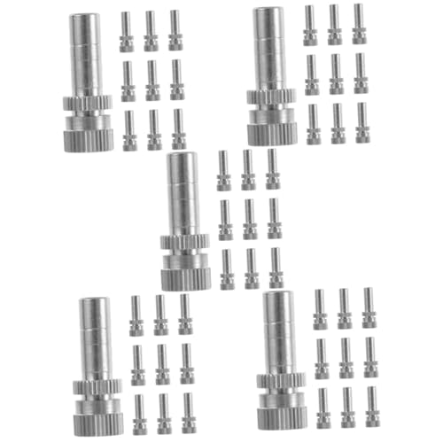 ibasenice 5 Sätze Gartenwässerungswerkzeug Nebelsprühdüse Nebeldüsen Zerstäuberdüse Düsennebel Niederdruck-nebeldüse Düsensprüher Schlauchsprüher Silver Messing 10 Stück * 5 ibasenice 5 Sätze Gartenwässerungswerkzeug Nebelsprühdüse Nebeldüsen Zerstäuberdüse Düsennebel Niederdruck-nebeldüse Düsensprüher Schlauchsprüher Silver Messing 10 Stück * 5 von ibasenice