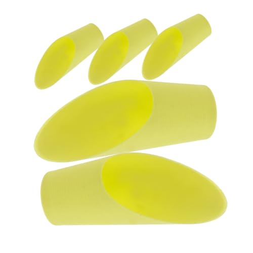 ibasenice 5 Stück Teiliges Bonsai Erdschaufel aus Kunststoff Kleine Pflanzschaufeln mit Halbestrahmigem Design für Sukkulenten Topfpflanzen Gartenarbeit Multifunktional für Zufällige Farbe von ibasenice