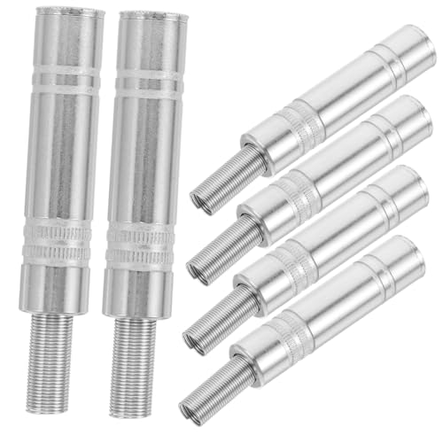 ibasenice 6 Stück Teiliges Stereo audio verbindungsset Dreikerniger Metall Female adapter Rauscharme Mikrofon Gitarrenanschlüsse Robuste Klangübertragung für Studio und Bühne ibasenice 6 Stück Teiliges Stereo audio verbindungsset Dreikerniger Metall Female adapter Rauscharme Mikrofon Gitarrenanschlüsse Robuste Klangübertragung für Studio und Bühne von ibasenice