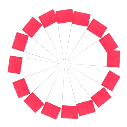 ibasenice 60stücke Markierungsflaggen Für Gras Aus Stahldraht Sichtbare Rote Flaggen Für Außenbereich Landwirtschaft Gartenpflege Und Sicherheitsmarkierungen ibasenice 60stücke Markierungsflaggen Für Gras Aus Stahldraht Sichtbare Rote Flaggen Für Außenbereich Landwirtschaft Gartenpflege Und Sicherheitsmarkierungen von ibasenice