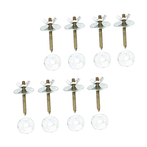 ibasenice 8 Sätze Vogelkäfig Schraubenset mit Unterlegscheiben Teiliges Zubehör für Sitzstangen und Vogelkäfige für Wellensittiche Papageien und Kleine Vögel ibasenice 8 Sätze Vogelkäfig Schraubenset mit Unterlegscheiben Teiliges Zubehör für Sitzstangen und Vogelkäfige für Wellensittiche Papageien und Kleine Vögel von ibasenice