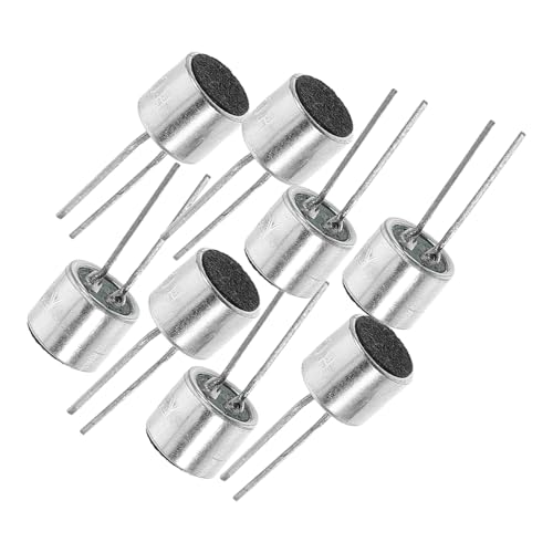 ibasenice 8 Stück Elektret Mikrofonkapsel für Sprachgesteuerte Sicherheitssysteme Hochsensibles Kondensatormikrofon für Verbesserte Schallaufnahme und Langlebigkeit ibasenice 8 Stück Elektret Mikrofonkapsel für Sprachgesteuerte Sicherheitssysteme Hochsensibles Kondensatormikrofon für Verbesserte Schallaufnahme und Langlebigkeit von ibasenice