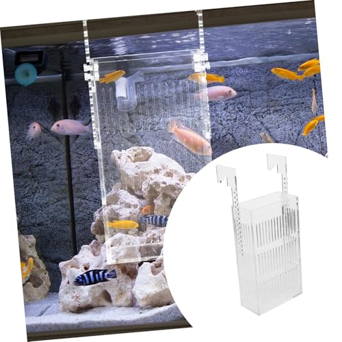 ibasenice Acryl Fischzuchtbox mit Haken Langlebiger Aquarium Laichkasten Transparente Isolation für Kleine Fische und Garnelen Sicherer Aufzuchtbehälter für Guppy und Aquarium Shrimp Zucht ibasenice Acryl Fischzuchtbox mit Haken Langlebiger Aquarium Laichkasten Transparente Isolation für Kleine Fische und Garnelen Sicherer Aufzuchtbehälter für Guppy und Aquarium Shrimp Zucht von ibasenice